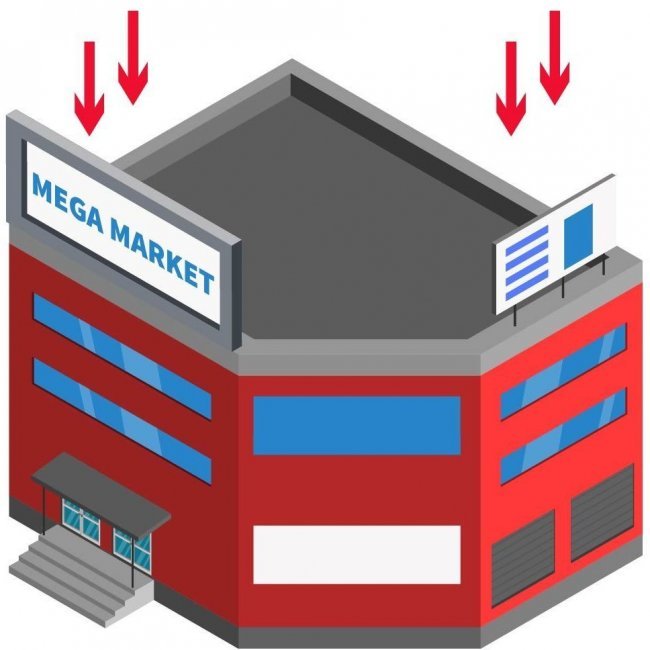 Приточная вентиляция торгового комплекса