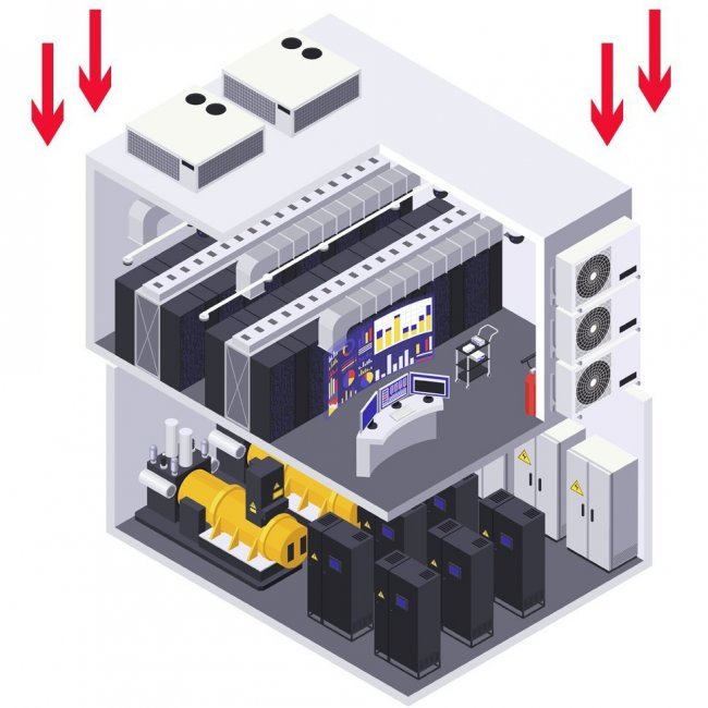 Приточная вентиляция серверной